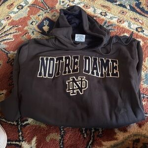 Stadium Men’s Small charcoal Grey Notre Dame Hoodie